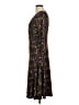 Chadwicks 100% Polyester Print Brown Casual Dress Size 8 - photo 5