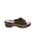 Dansko 100% Leather Green Wedges Size EU 38 - photo 1