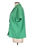 Le Lis 100% Polyester Green Short Sleeve Blouse Size L - photo 5