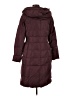 Cole Haan 100% Polyester Burgundy Coat Size L - photo 2