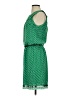 Studio M 100% Polyester Print Green Casual Dress Size S - photo 5