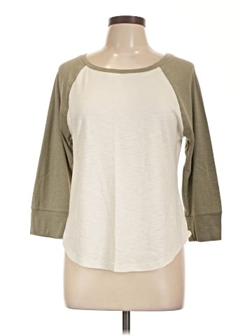 Mossimo Supply Co. 3/4 Sleeve T-Shirt (view 1)