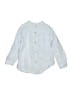 Zara Blue Long Sleeve Button-Down Shirt Size 6 - photo 1