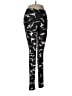 Assorted Brands Graphic Black Leggings Size M - photo 1