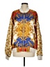 Express 100% Polyester Print Gold Jacket One size - photo 1