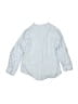 Zara Blue Long Sleeve Button-Down Shirt Size 6 - photo 2