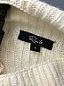 Rails Ivory Turtleneck Sweater Size L - photo 7