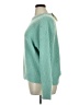On 34th 100% Recycled Polyester Solid Teal Pullover Sweater Size XL - photo 5