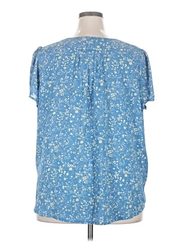 Monday Fun Short Sleeve Blouse (view 2)