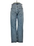 AGOLDE 100% Cotton Color Block Blue Jeans Size 24 waist - photo 2