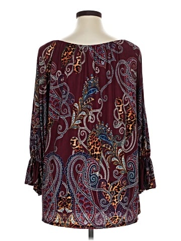 Cherish 3/4 Sleeve Blouse (view 2)