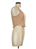 Le Lis Tan Sleeveless Blouse Size L - photo 4