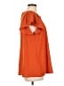 Shein 100% Polyester Orange Short Sleeve Top Size L - photo 4