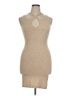 Hem & Thread Tan Cocktail Dress Size XL - photo 1