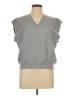 JUJU S'AMUSE Gray Sweater Vest Size L (estimated) - photo 1