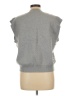 JUJU S'AMUSE Gray Sweater Vest Size L (estimated) - photo 2