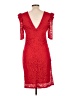 ASOS Red Cocktail Dress Size 10 - photo 2