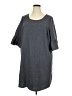 Just Fab Gray Casual Dress Size 2X - photo 1