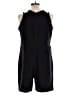 Assorted Brands 100% Polyester Graphic Black Romper Size XL (estimated) - photo 2