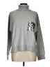 DKNY Silver Turtleneck Sweater Size L - photo 1