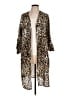 Pleione 100% Polyester Gold Kimono Size L - photo 1