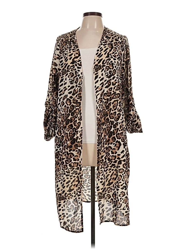 Pre-owned Pleione Kimono In Gold