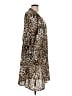 Pleione 100% Polyester Gold Kimono Size L - photo 4