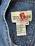 Zero 2 Nine 100% Cotton Blue Overalls Size M - photo 3