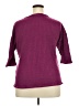 Faded Glory Burgundy 3/4 Sleeve Top Size 2X - photo 2