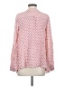 Maeve 100% Rayon Pink Long Sleeve Blouse Size 4 - photo 2