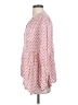 Maeve 100% Rayon Pink Long Sleeve Blouse Size 4 - photo 5