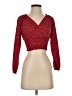 Romwe Red 3/4 Sleeve T-Shirt Size S - photo 1