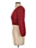 Romwe Red 3/4 Sleeve T-Shirt Size S - photo 5