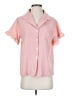 Unbranded Pink Short Sleeve Blouse Size S - photo 1