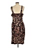 Venus Animal Print Brown Cocktail Dress Size L (estimated) - photo 2
