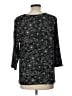 J.Jill Black 3/4 Sleeve Blouse Size L - photo 2