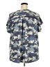 Pleione Camo Gray Short Sleeve Top Size 2X - photo 2