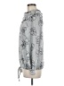 Adrienne Vittadini Floral Multi Color Gray Pullover Sweater Size M - photo 5