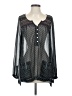 Free People Black Long Sleeve Blouse Size XS - photo 1