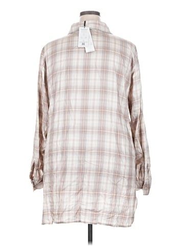Calvin Klein Long Sleeve Button-Down Shirt (view 2)