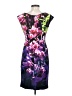 Escada Print Purple Cocktail Dress Size EU 36 / US 6 - photo 2