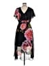 City Chic 100% Polyester Floral Black Cocktail Dress Size 16 Plus (S) - photo 2