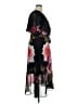 City Chic 100% Polyester Floral Black Cocktail Dress Size 16 Plus (S) - photo 4