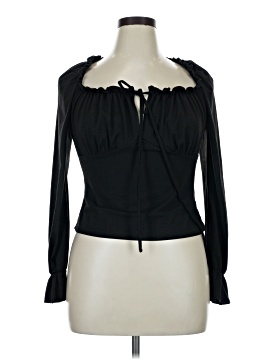 Shein Curve Long Sleeve Top