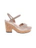 Sacha London Ivory Tan Wedges Size 10 - photo 1