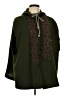 Romwe 100% Polyester Green Coat Size L - photo 1