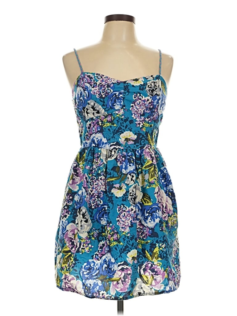Pre-owned Xhilaration Cocktail Dress In Blue