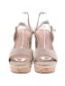 Sacha London Ivory Tan Wedges Size 10 - photo 2