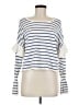 Love By Design White Pullover Sweater Size M - photo 1