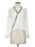 L'Agence 100% Silk Ivory Long Sleeve Silk Top Size XS - photo 1